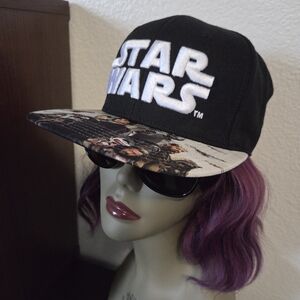 STAR WARS Rogue One Hat Snap Back Baseball Cap Adjustable Size NEW